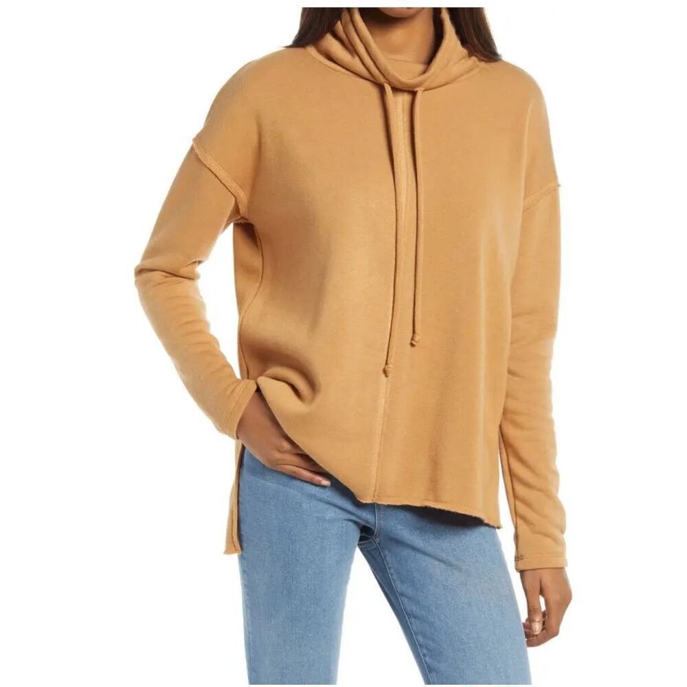 Treasure & Bond Cowl Neck Oversized Sweatshirt Size 2X NWT